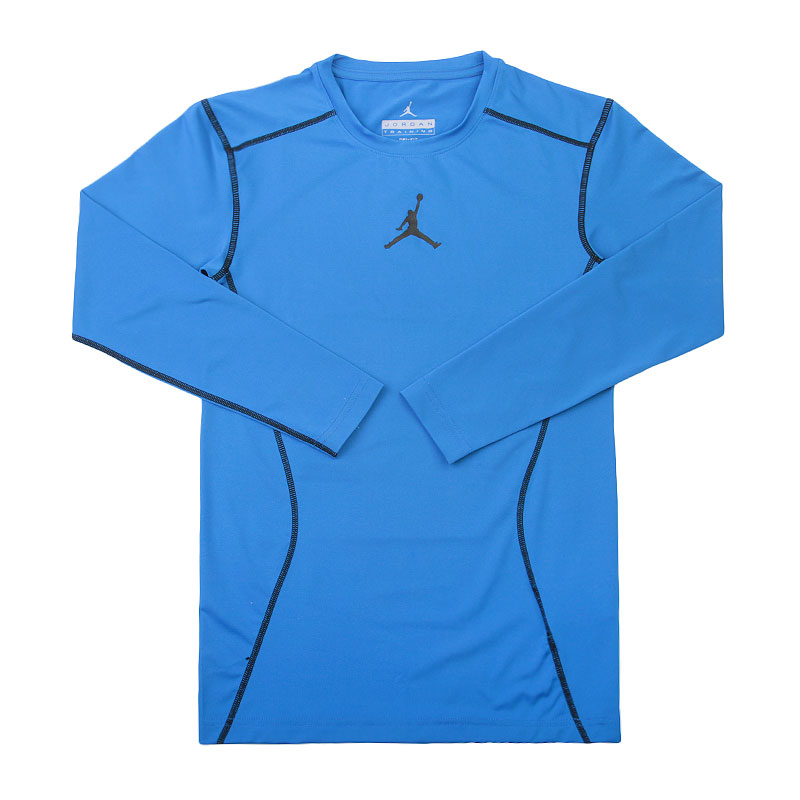 мужская синяя футболка Jordan AJ All-Season Compr 642347-453 - цена, описание, фото 1